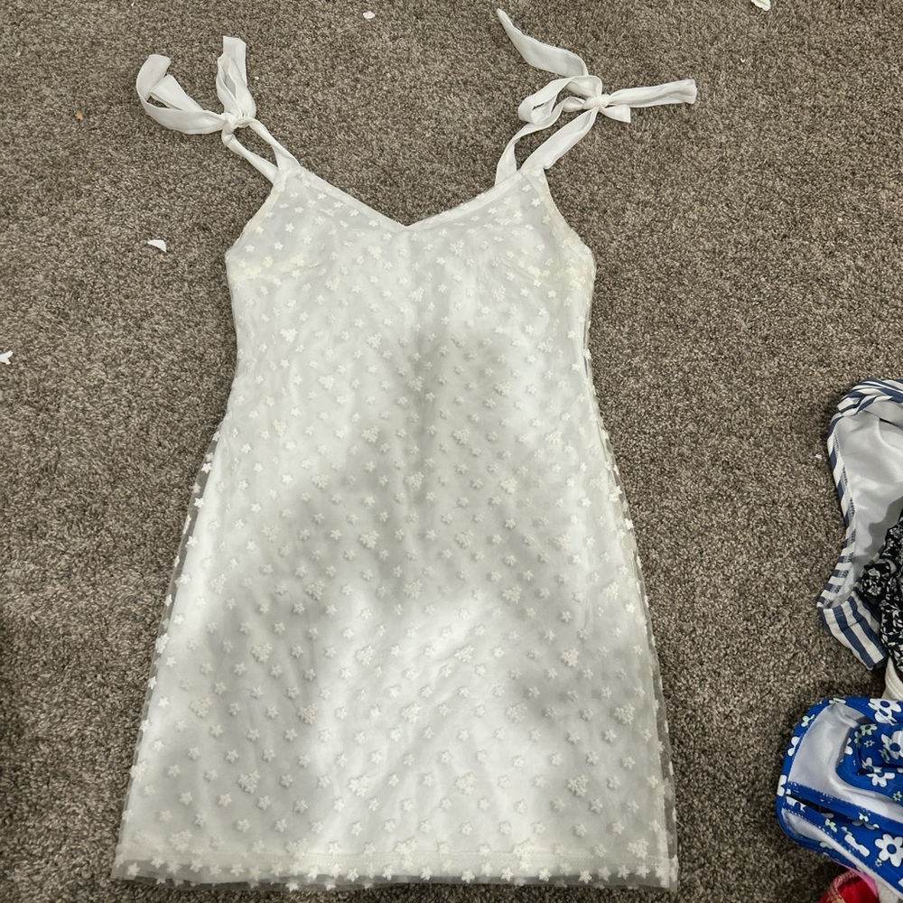White dress